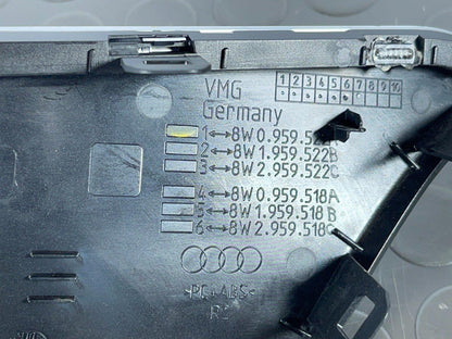 16-19 AUDI A4 B9 GENUINE FRONT RIGHT SIDE INTERIOR HANDLE GENUINE 8W0837020A