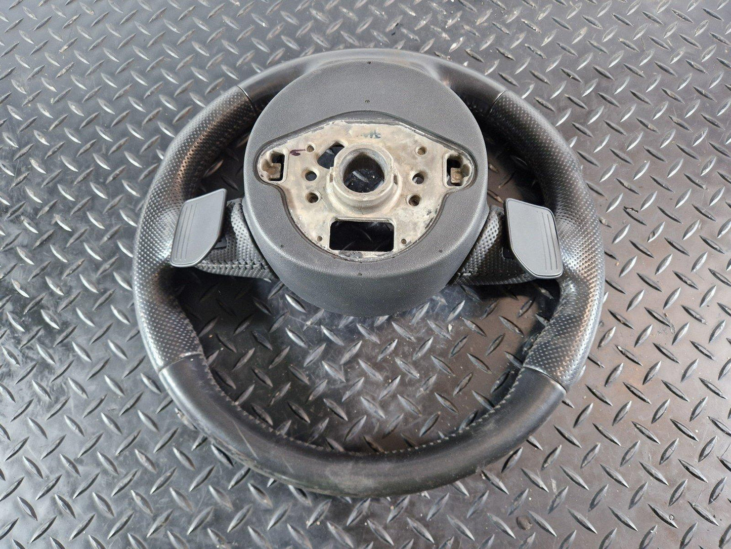 10-15 AUDI Q7 4L 3.0 TDI MULTIFUNCTION STEERING WHEEL 4L0419689A 4L0419091AS