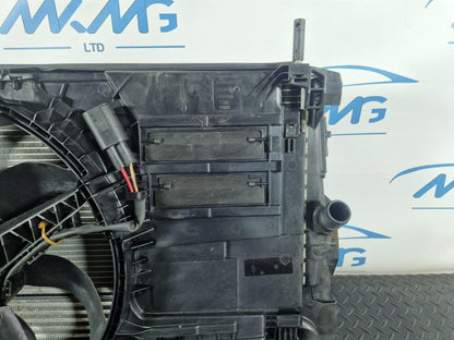 14-21 BMW 2 SERIES F45 F46 218D GENUINE COOLANT RADIATOR & FAN 7617630 7617608