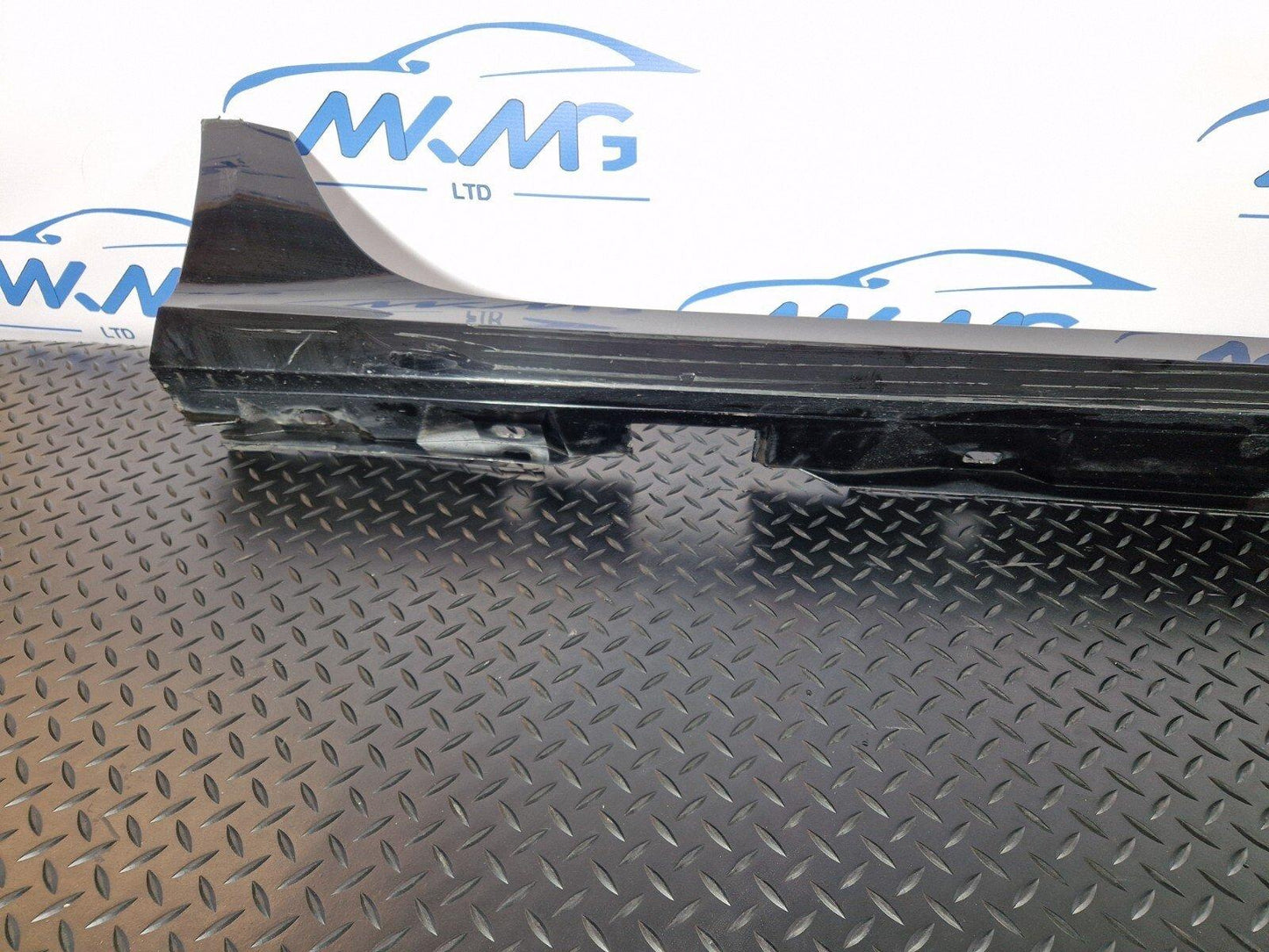 12-18 AUDI A6 C7 RIGHT DRIVER SIDE SKIRT 4G0853856K 4G0853860G BLACK LY9B