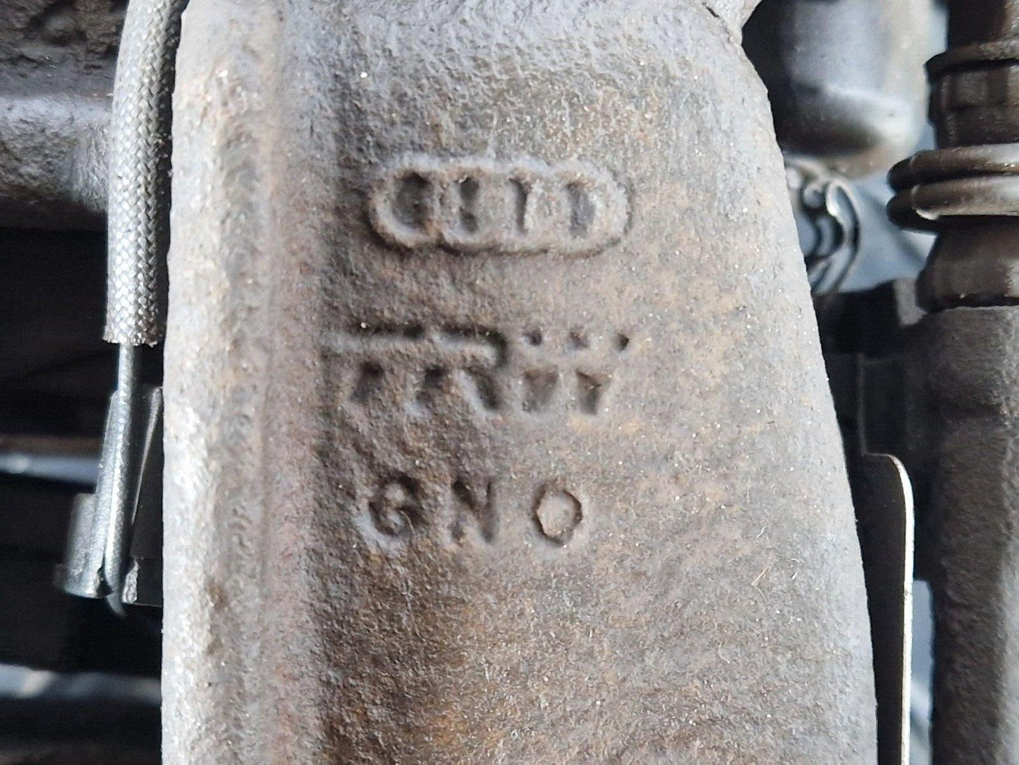 12-18 AUDI A6 C7 GENUINE REAR LEFT N/S/R ELECTRIC COMPLETE BRAKE CALIPER 4G5AH