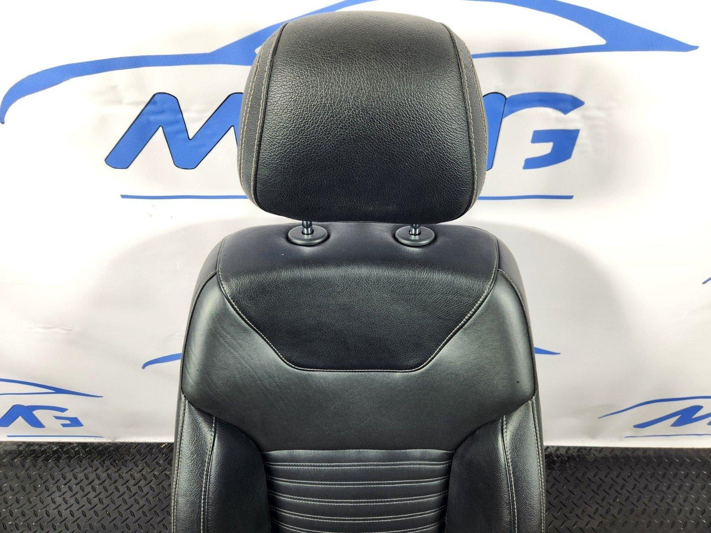 MERCEDES GLE ML W166 FRONT LEFT N/S FULL ELECTRIC HEATED BLACK LEATHER SEAT
