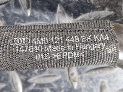 16-20 AUDI Q7 4M GENUINE COOLANT HOSE PIPE LINE 4M0121449BK