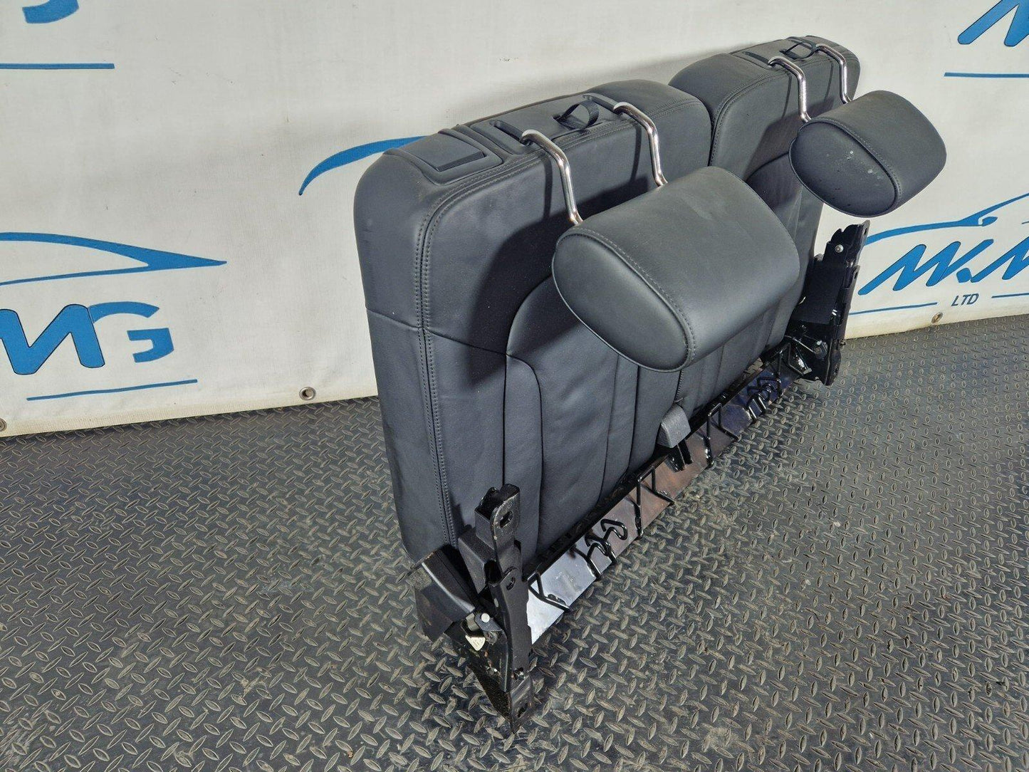 10-15 AUDI Q7 4L GENUINE REAR SEATS 3RD ROW LEATHER