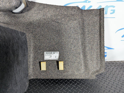10-17 AUDI A8 4H  REAR RIGHT BOOT SIDE TRUNK CARPET PANEL 4H0863880D