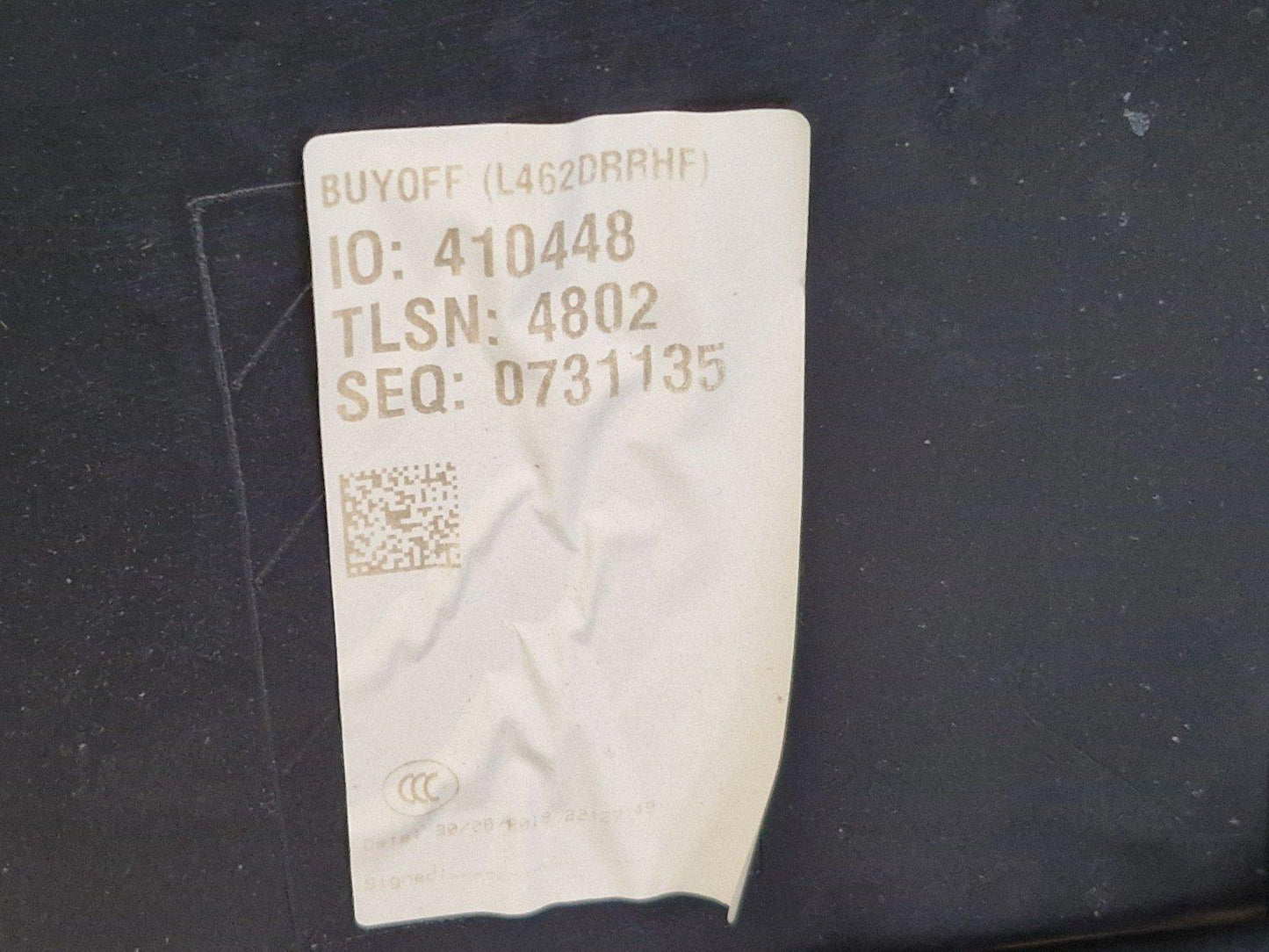 17-ON LAND ROVER DISCOVERY L462 FRONT RIGHT O/S SIDE DOOR CARD PANEL KY3214B121