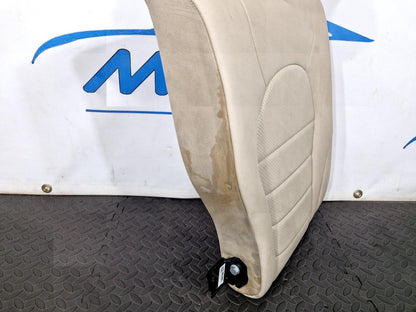 14-21 MERCEDES C CLASS SALOON W205 REAR RIGHT O/S LEATHER SEAT BACKREST BEIGE