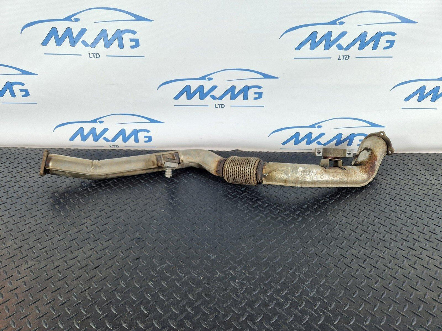 16-19 AUDI A4 B9 DEUA DIESEL GENUINE OEM EXHAUST FLEXIBLE PIPE 8W0253300AM