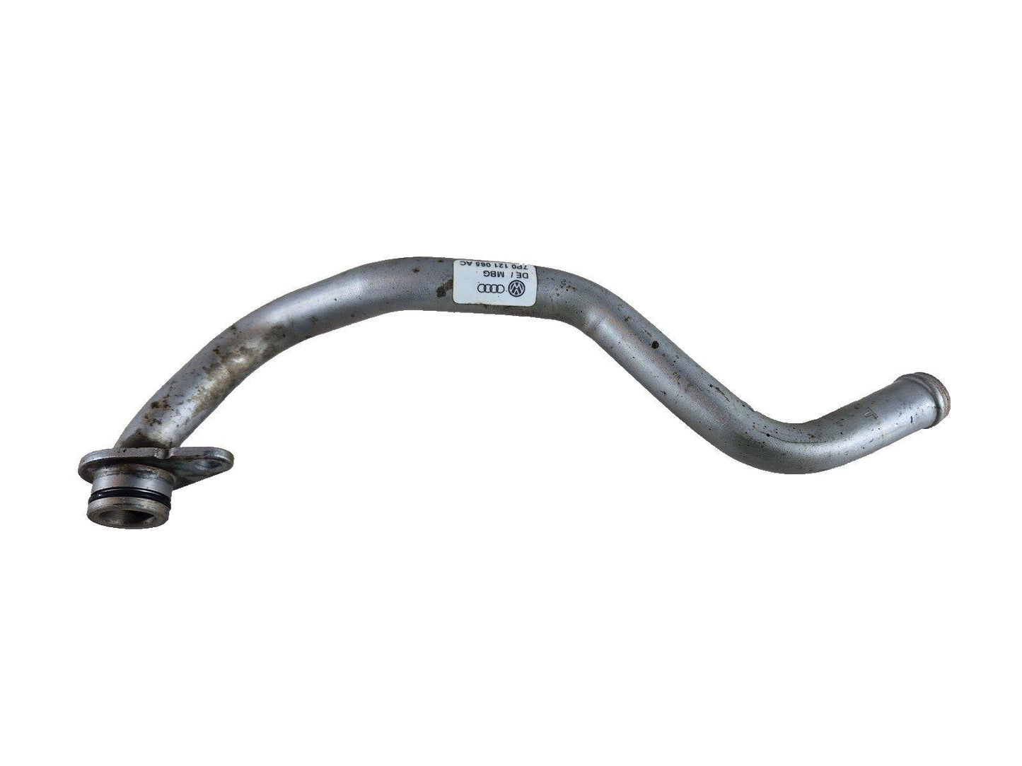 10-18 VW TOUAREG 7P CRCA DIESEL ENGINE WATER COOLANT PIPE HOSE 7P0121065AC