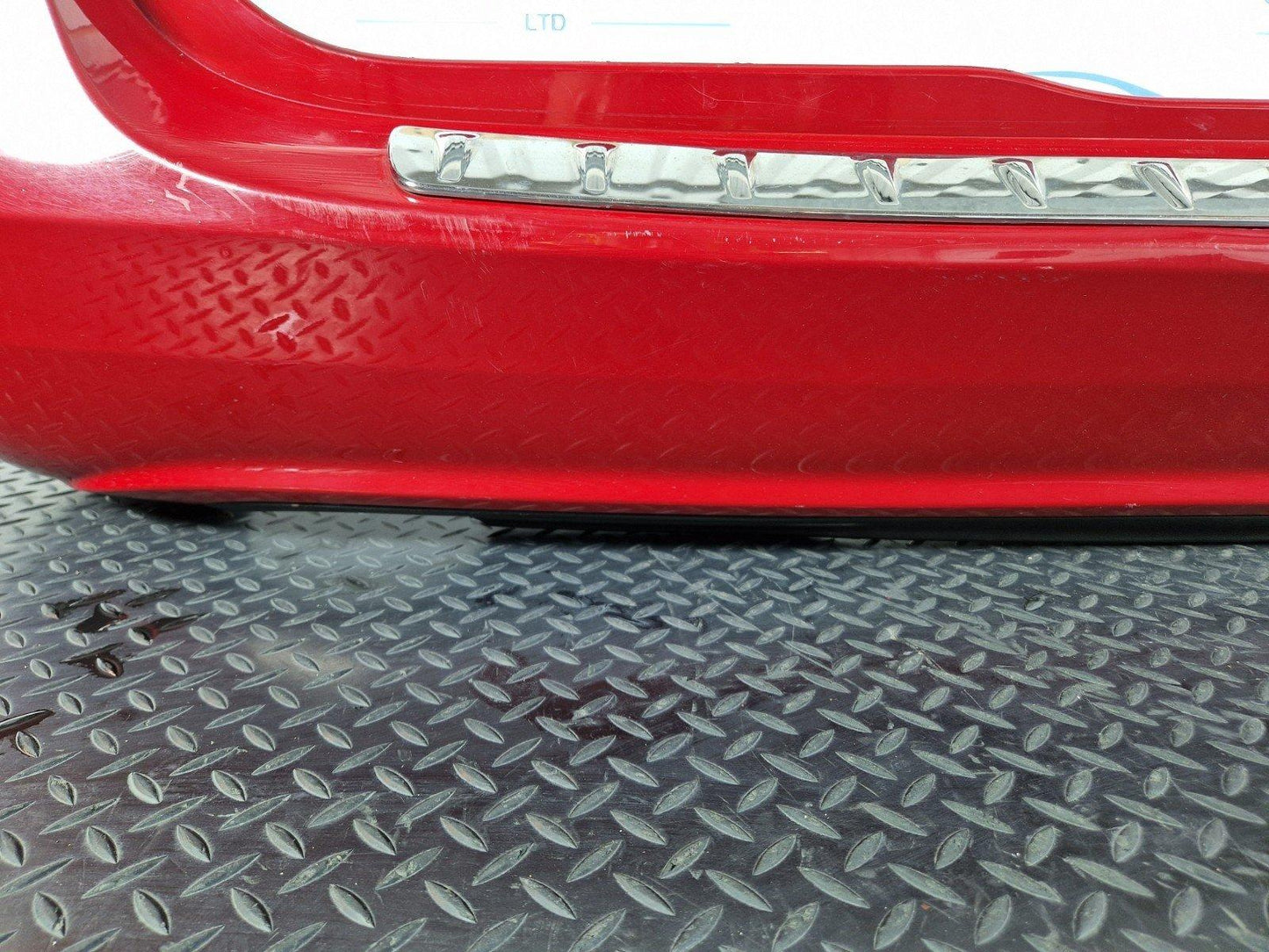 12-18 MERCEDES BENZ B-CLASS W246 SPORT COMPLTE REAR BUMPER JUPITER RED 589