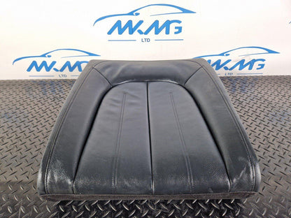 12-18 AUDI A6 C7 SALOON REAR LEFT N/S/R BLACK LEATHER BACKREST SEAT