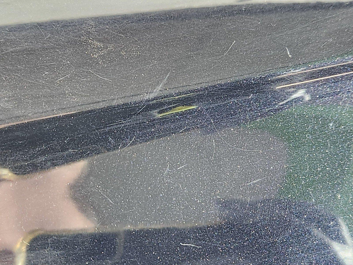 10-15 AUDI Q7 4L GENUINE FUEL TANK FILLER FLAP COVER LID DAMAGED 4L0809907A