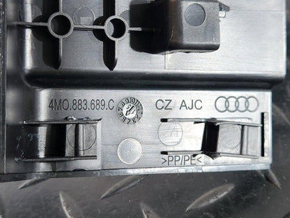 16-20 AUDI Q7 4M GENUINE REAR LEFT N/S/R 2ND ROW SEAT RAIL TRIM COVER 4M0883689C