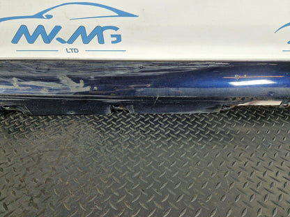 10-17 AUDI A8 4H LEFT N/S LOWER SILL SKIRT COVER TRIM IN BLUE 4H0853859D