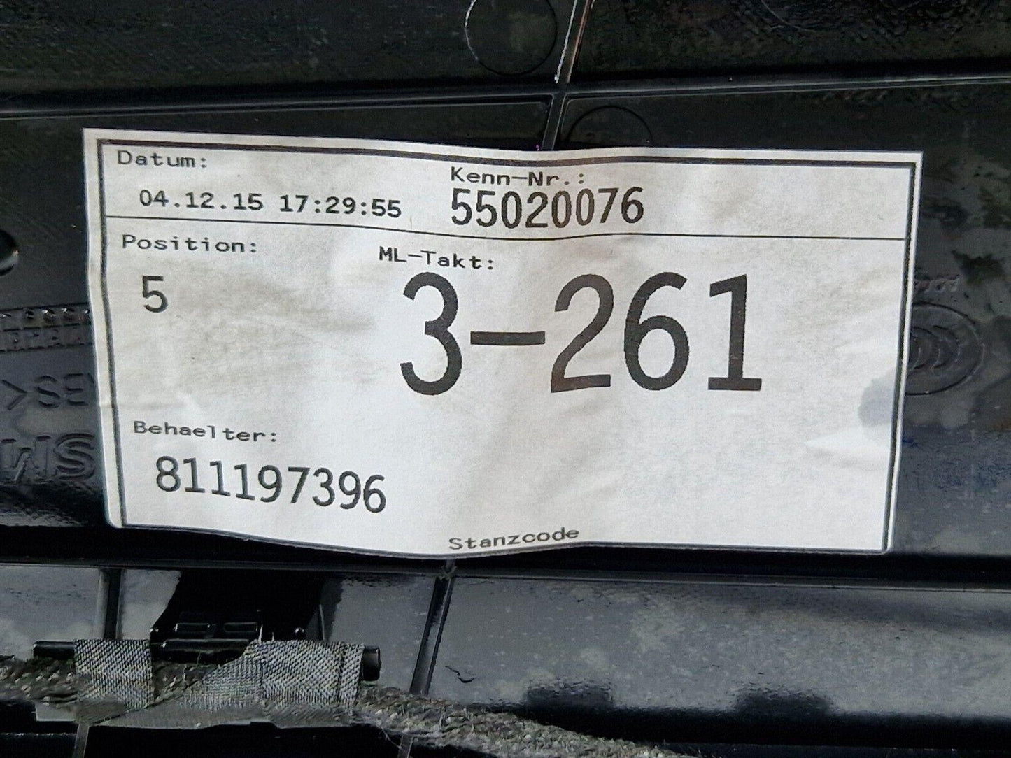 16-19 AUDI A4 B9 S-LINE FRONT RIGHT INTERIOR DOOR PANEL CARD 8W0867134