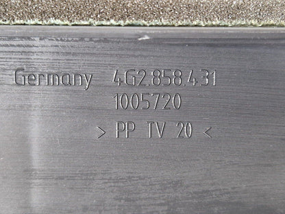 12-18 AUDI A6 C7 GENUINE AIR DUCT CHANNEL 4G2858431