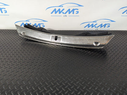 10-17 AUDI A8 4H REAR BOOT CHROME LOADING COVER PANEL TRIM 4H0863471