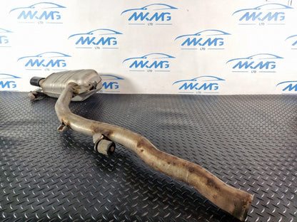 11-18 BMW 6 SERIES F13 GENUINE EXHAUST BACK BOX RIGHT SIDE 7812397