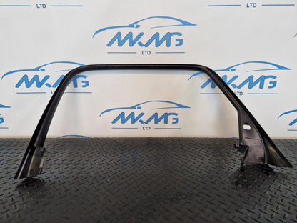 16-19 AUDI A4 B9 SPORT REAR LEFT NSR DOOR WINDOW FRAME TRIM 8W9867671