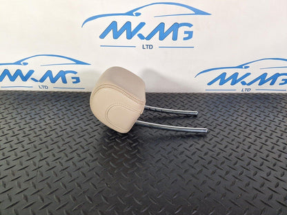 14-21 MERCEDES BENZ W205 OEM REAR SEAT BEIGE LEATHER HEAD REST A2059702950