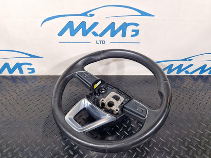 16-19 AUDI A4 B9 GENUINE MULTIFUNCTIONAL LEATHER STEERING WHEEL 8W0419091AS