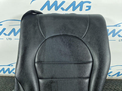 14-21 MERCEDES BENZ C300h W205 REAR LEFT N/S SEAT BLACK LEATHER BACKREST