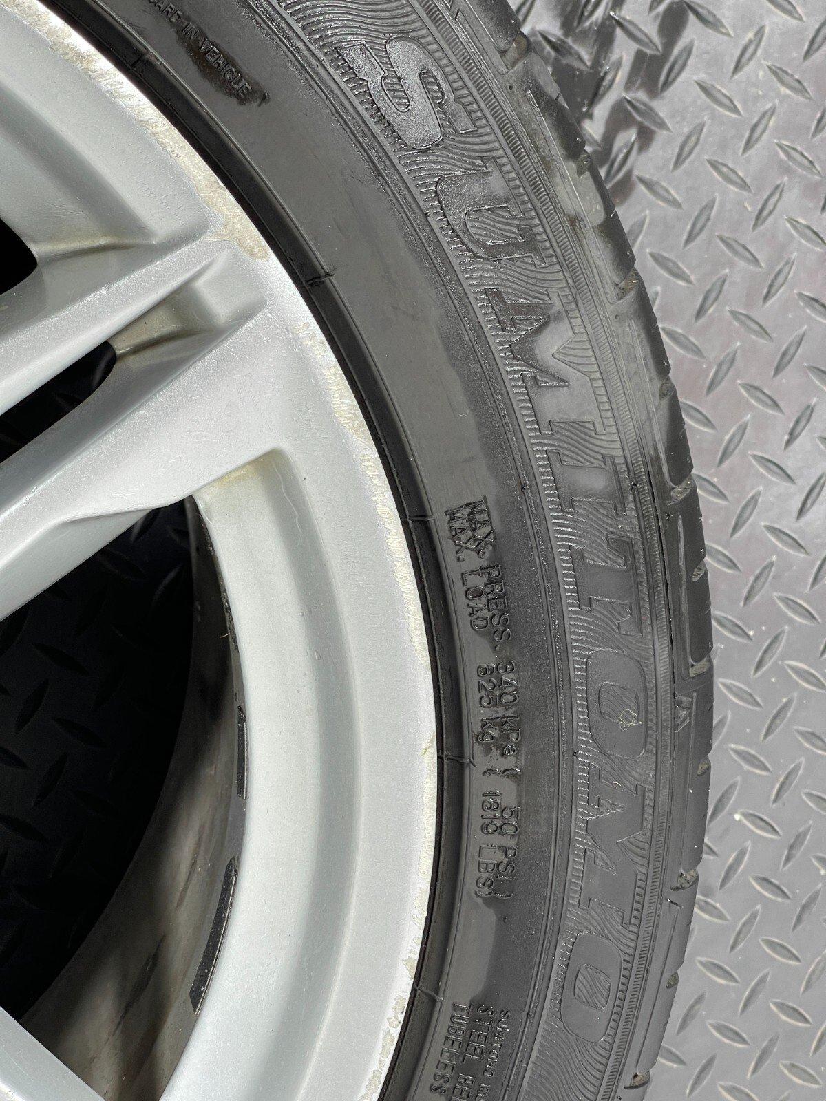 AUDI A5 S-LINE 18" OEM ALLOY WHEEL 8W0601025DE 8.5JX18 ET29 WITH TYRE 235/50/18