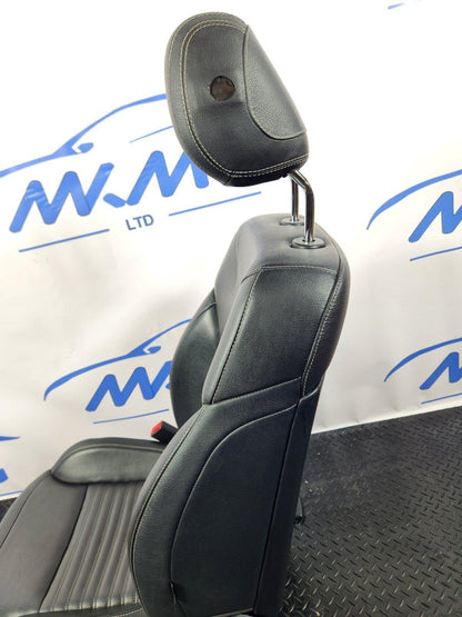 MERCEDES GLE ML W166 FRONT LEFT N/S FULL ELECTRIC HEATED BLACK LEATHER SEAT