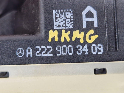 14-21 MERCEDES-BENZ C250D W205 OEM IGNITION SYSTEM START STOP SWITCH A2229003409