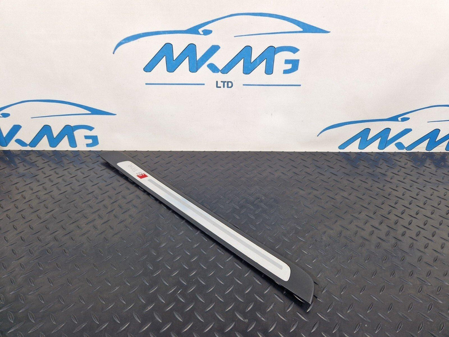 12-18 AUDI A6 C7 DOOR ENTRY SILL KICK PLATE COVER FRONT LEFT SIDE 4G0853373