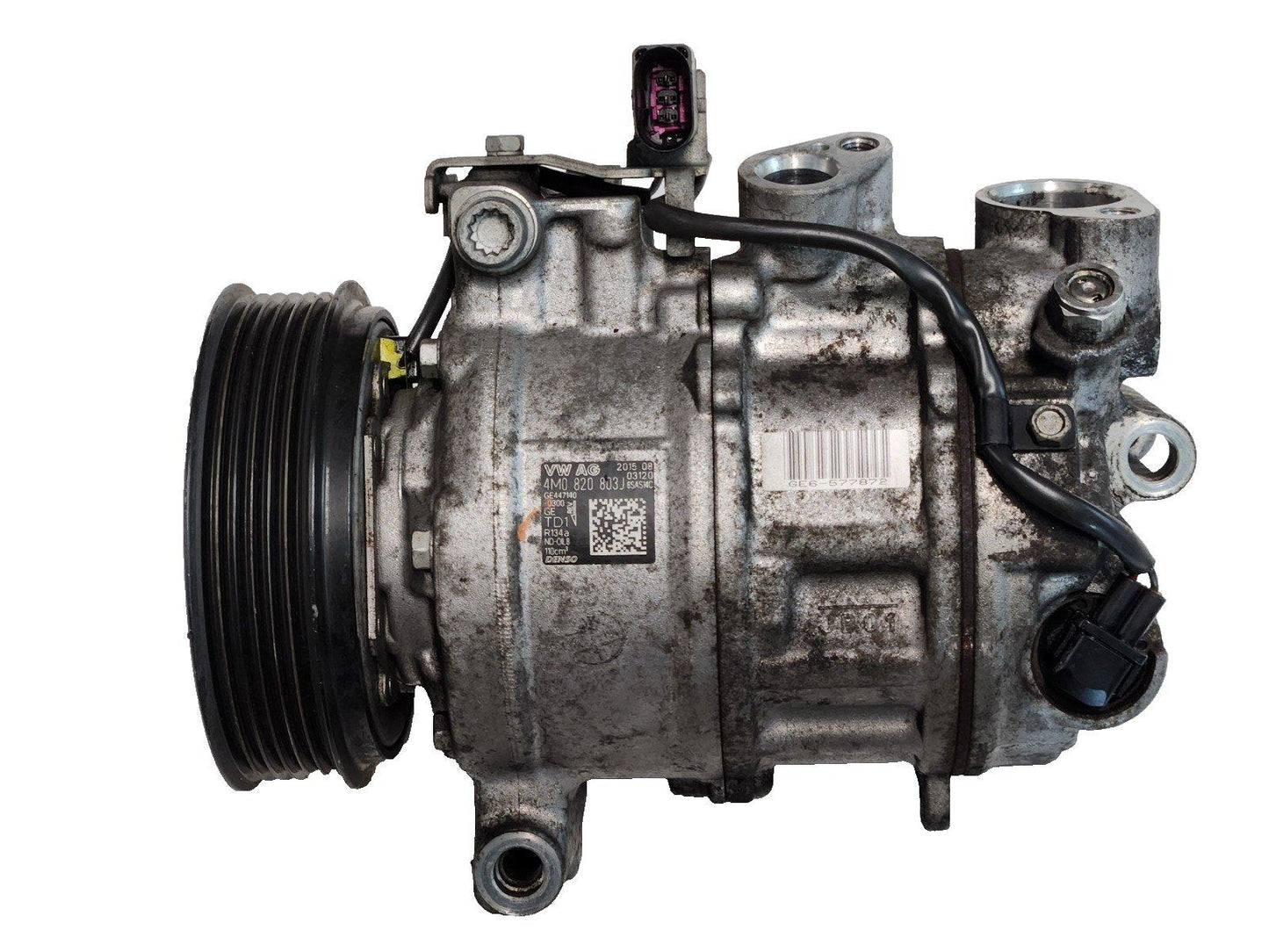 16-20 AUDI Q7 4M AIR CON COMPRESSOR A/C PUMP 4M0820803J