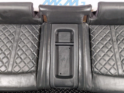 16-23 AUDI S5 COUPE REAR BLACK LEATHER COMFORT SEAT BENTCH 8W6885283D