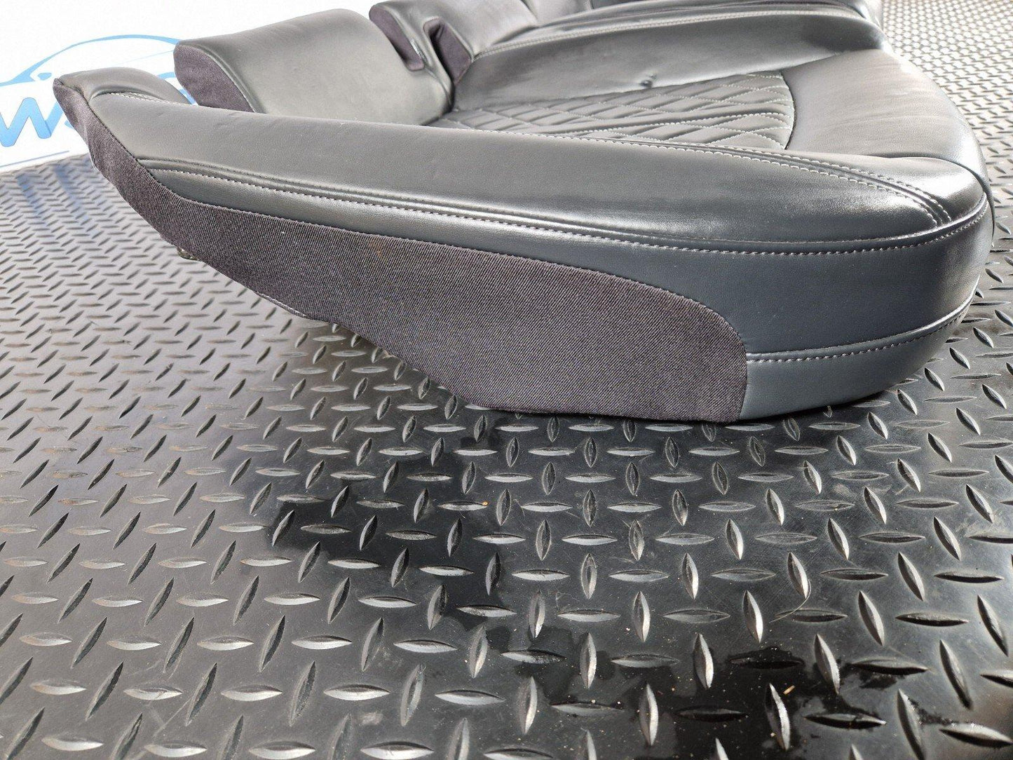 16-23 AUDI S5 COUPE REAR BLACK LEATHER COMFORT SEAT BENTCH 8W6885283D