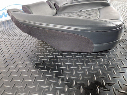 16-23 AUDI S5 COUPE REAR BLACK LEATHER COMFORT SEAT BENTCH 8W6885283D