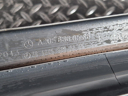 16-22 MERCEDES BENZ X253 OEM LEFT SIDE INNER SILL TRIM COVER A2056860536