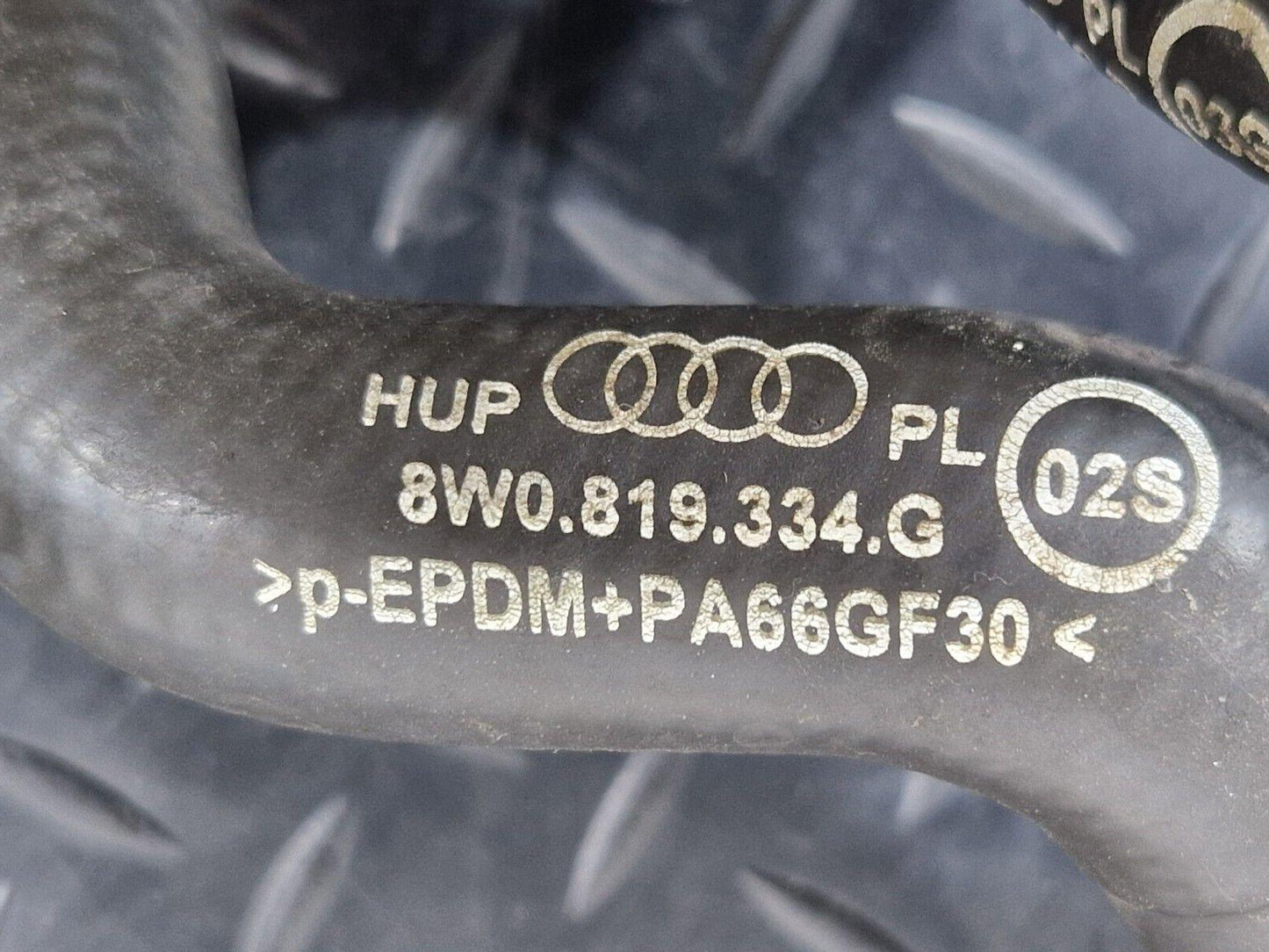 16-19 AUDI A4 B9 A5 F5 GENUINE HEATER WATER HOSE PIPES 8W0819334G 8W0819342B