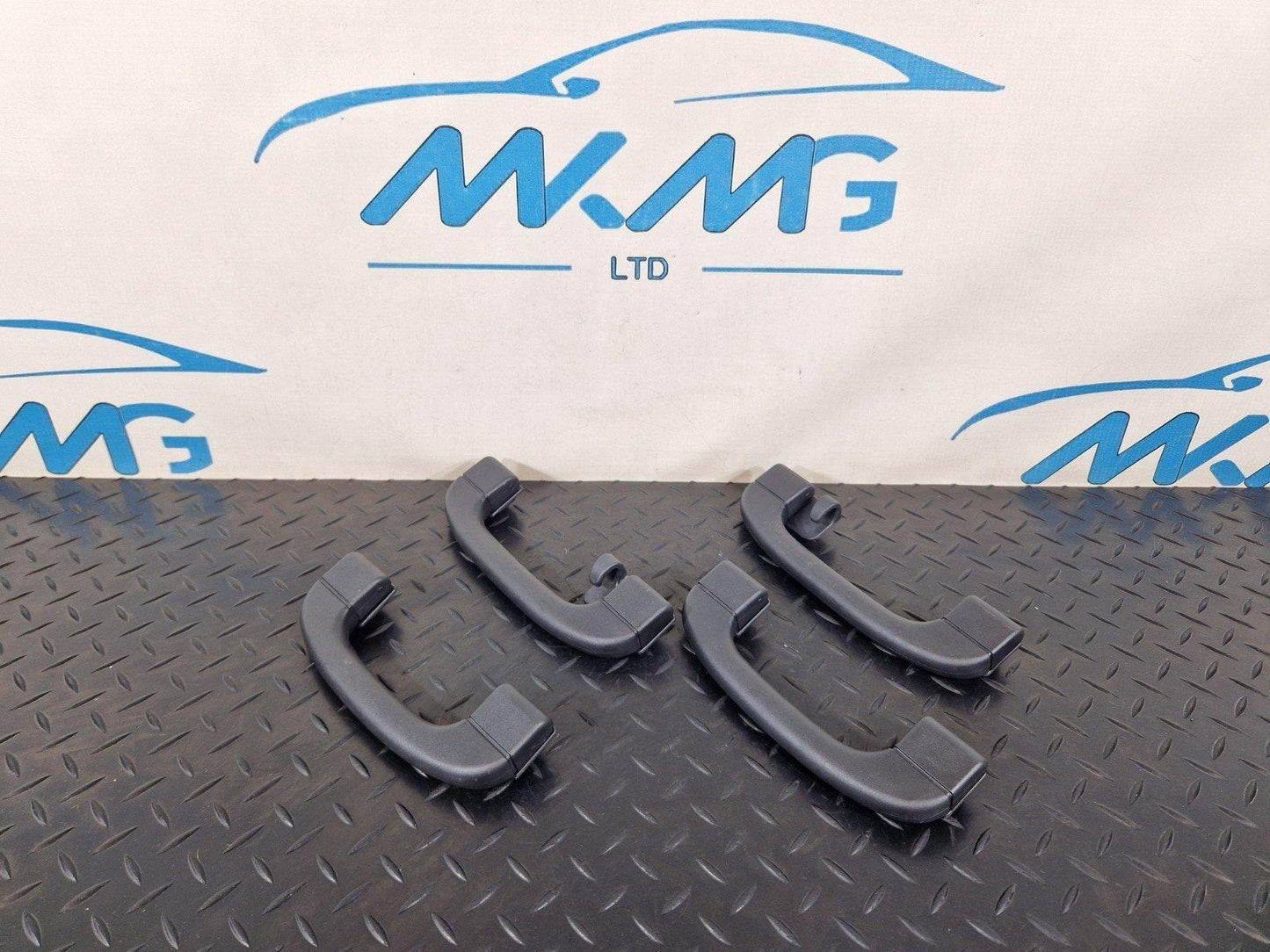 10-13 BMW X5 E70 LCI GENUINE INTERIOR ROOF GRAB HANDLES SET x4 6977693