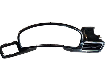 10-18 VW TOUAREG 7P GENUINE DASHBOARD INSTRUMENT CLUSTER TRIM 7P2857190B