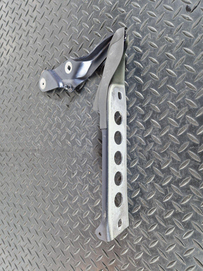10-17 AUDI A8 4H FRONT LEFT N/S BONNET HOOD HINGE IN BLUE 4H0823301D