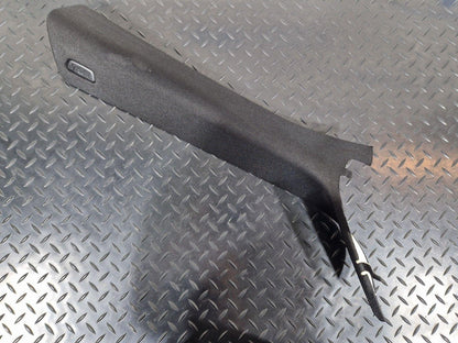 11-18 BMW 6 SERIES F06 A PILLAR TRIM DRIVER RIGHT SIDE COVER BLACK 8051014