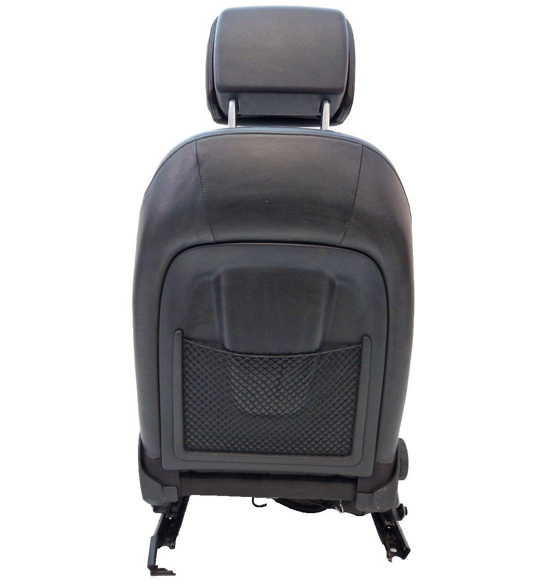 12-18 AUDI A6 C7 FRONT RIGHT DRIVER O/S BLACK LEATHER SEAT