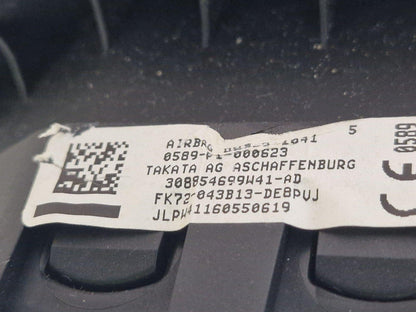 14-19 LAND ROVER L550 DISCOVERY STEERING WHEEL SAFETY BAG 307584610AC DEPLOYED