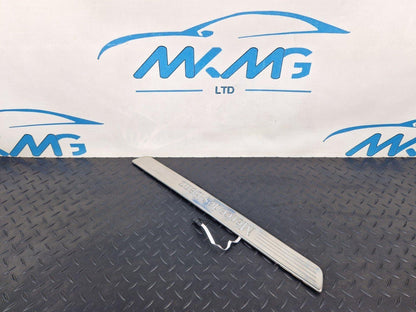 14-20 MERCEDES BENZ GLA X156 OEM FRONT LEFT N/S ILLUMINATED DOOR SILL PANEL TRIM