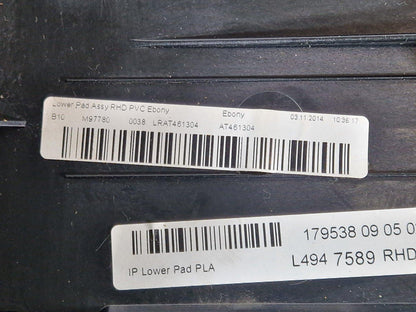13-23 RANGE ROVER SPORT L494 OEM LOWER DRIVER DASHBOARD TRIM PANEL LRAT461304