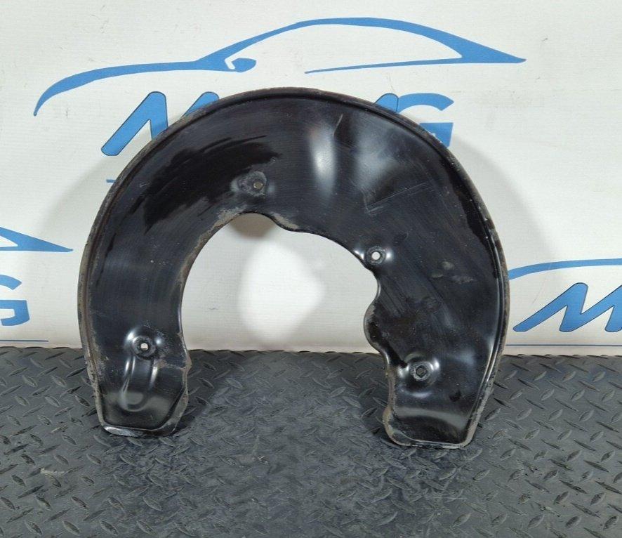 10-17 AUDI A8 4H FRONT RIGHT O/S BRAKE DISC COVER PLATE GUARD 4H0615312