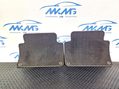 16-19 AUDI A4 B9 GENUINE OEM REAR FLOOR MATS SET 2X