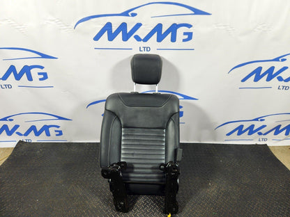 16-19 MERCEDES BENZ GLE ML W166 REAR RIGHT O/S/R BLACK LEATHER BACKREST SEAT