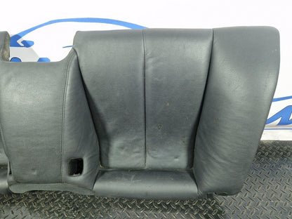 11-18 BMW 6 SERIES F13 COUPE OEM REAR BLACK LEATHER SEAT BASE 7280309 7266502