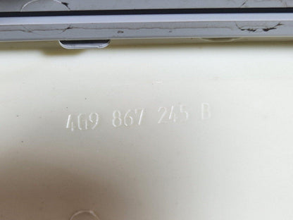 12-18 AUDI A6 C7 GENUINE LEFT UPPER D PILLAR TRIM 4G9867245B