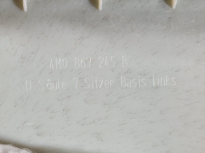 16-20 AUDI Q7 4M GENUINE LEFT UPPER D PILLAR TRIM 4M0867245B
